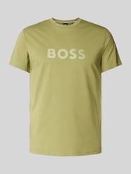 T-Shirt mit Label-Print von BOSS - 17