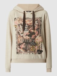 Hoodie mit Print von Princess Goes Hollywood Beige - 46