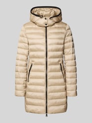 Regular Fit Steppmantel mit Kapuze von Fuchs Schmitt Beige - 14