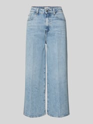 Regular fit wide leg jeans van puur katoen van Tommy Hilfiger - 1