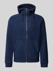 Fleecejacke mit Kapuze von Blend Blau - 47