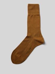 Sokken met labelprint van Falke - 9