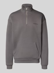 Sweatshirt met labelprint van REVIEW - 4