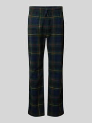 Regular Fit Pyjama-Hose mit Tunnelzug von Christian Berg Men Blau - 9