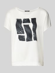 T-Shirt mit Motiv-Print von Zero Beige - 2