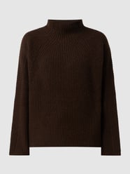 Sweter z mieszanki wełny i kaszmiru od Rosa & Me Brązowy - 42