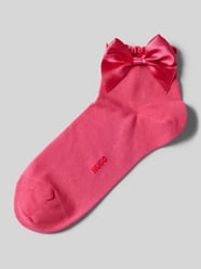 Socken mit Zierschleife von HUGO Pink - 6