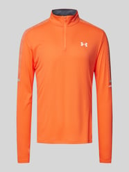 Longsleeve mit Stehkragen von Under Armour Orange - 8