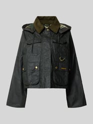 kroj regular fit kurtka funkcjonalna z czystej bawełny model 'LIZA' od Barbour - 23