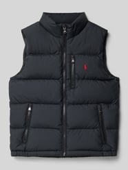 Steppweste mit Logo-Stitching von Polo Ralph Lauren Teens - 1