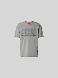 Regular Fit T-Shirt mit Logo-Detail von Diesel - 22