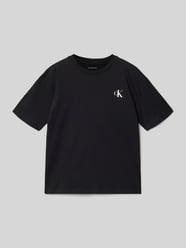 t-shirt o kroju regular fit z czystej bawełny od Calvin Klein Jeans - 13
