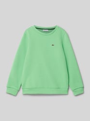 Sweatshirt mit Label-Stitching von Lacoste - 4