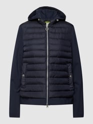 Hybridjacke mit Label-Details von Fuchs Schmitt Blau - 14