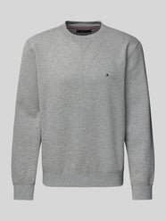 Sweatshirt mit Logo-Stitching von Tommy Hilfiger Grau - 24