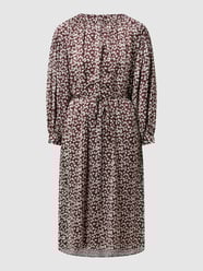 Midikleid mit floralem Muster  von Seidensticker Braun - 29