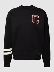 Sweatshirt mit Label-Patch von CHAMPION Schwarz - 10