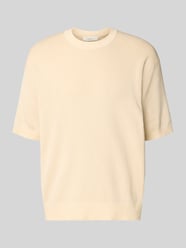 męski t-shirt o kroju regular fit z czystej bawełny ekologicznej model 'MATTIS' od Selected Homme - 20