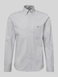 Slim fit vrijetijdsoverhemd met gestikt logo van GANT - 3