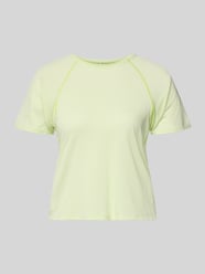 T-shirt o krótkim kroju z okrągłym dekoltem model 'SHKOUT' od Salomon - 4