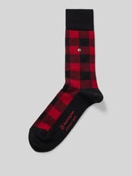 Socken mit Label-Detail Modell 'Buffalo' von Burlington Schwarz - 22