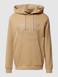 Bluza z kapturem i nadrukiem z logo model ‘SHERO’ od AlphaTauri Beżowy - 26