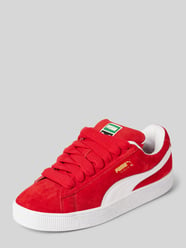 Sneaker mit Label-Details Modell 'Suede' von Puma Rot - 4