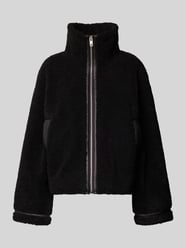 Jacke aus Teddyfell mit Eingrifftaschen von Jake*s Casual - 43