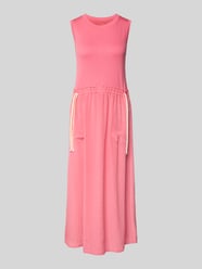 maxi-jurk met trekkoord bij de taille van Marc Cain - 18