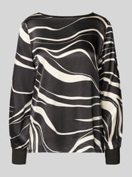 Relaxed fit blouse van pure viscose van s.Oliver BLACK LABEL - 48