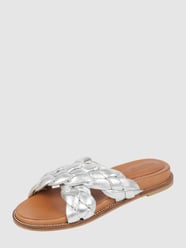 Pantolette in Metallic-Optik  von INUOVO Silber - 31