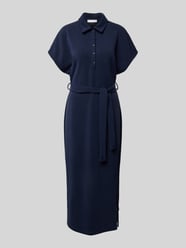 Midi-jurk met strikceintuur van Rich & Royal - 1