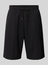 Sweatshorts mit elastischem Bund und Ziernähten von REVIEW - 6