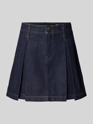 Spódnica jeansowa z kontrafałdami od Calvin Klein Jeans - 21