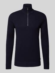 Sweter z dzianiny ze stójką model ‘BLUCHRISTER’ od Jack & Jones Premium - 26