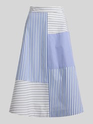Spódnica midi o linii a z czystej bawełny od Lauren Ralph Lauren - 6