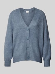 Gebreide cardigan met V-hals, model 'Kamara' van ICHI - 30