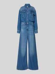 Jumpsuit in denimlook met borstzakken van Guess - 1