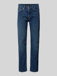 Jeans mit 5-Pocket-Design Modell 'DELAWARE' von BOSS Orange Blau - 34