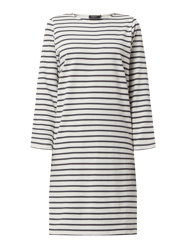 Jurk met streepmotief, model 'Neo' van Soaked in Luxury Blauw / turquoise - 42