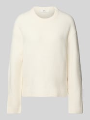 Oversized Strickpullover mit Leinen-Anteil von Gina Tricot - 11