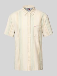Regular Fit Freizeithemd aus reiner Baumwolle von Tommy Jeans Beige - 14