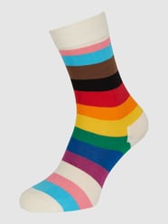 Sokken met all-over motief, model 'Pride Sunrise' van Happy Socks Wit - 36