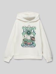 Hoodie mit Kapuze von Garcia Beige - 31