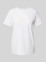 T-shirt met motiefprint van comma - 23