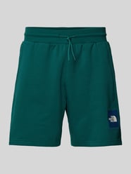 Regular fit sweatshorts met labelprint van The North Face - 44