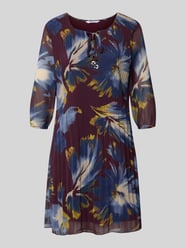 Knielanges Kleid mit Schlüssellochausschnitt von ZABAIONE - 4