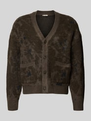 Cardigan mit aufgesetzten Taschen Modell 'ONSWILLIS' von ONLY & SONS Beige - 39
