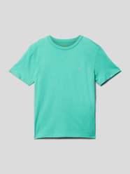 T-Shirt mit Label-Stitching von Polo Ralph Lauren Teens Türkis - 10