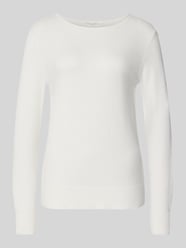 Regular Fit Strickpullover aus Viskose-Mix mit U-Boot-Ausschnitt von Christian Berg Woman - 2